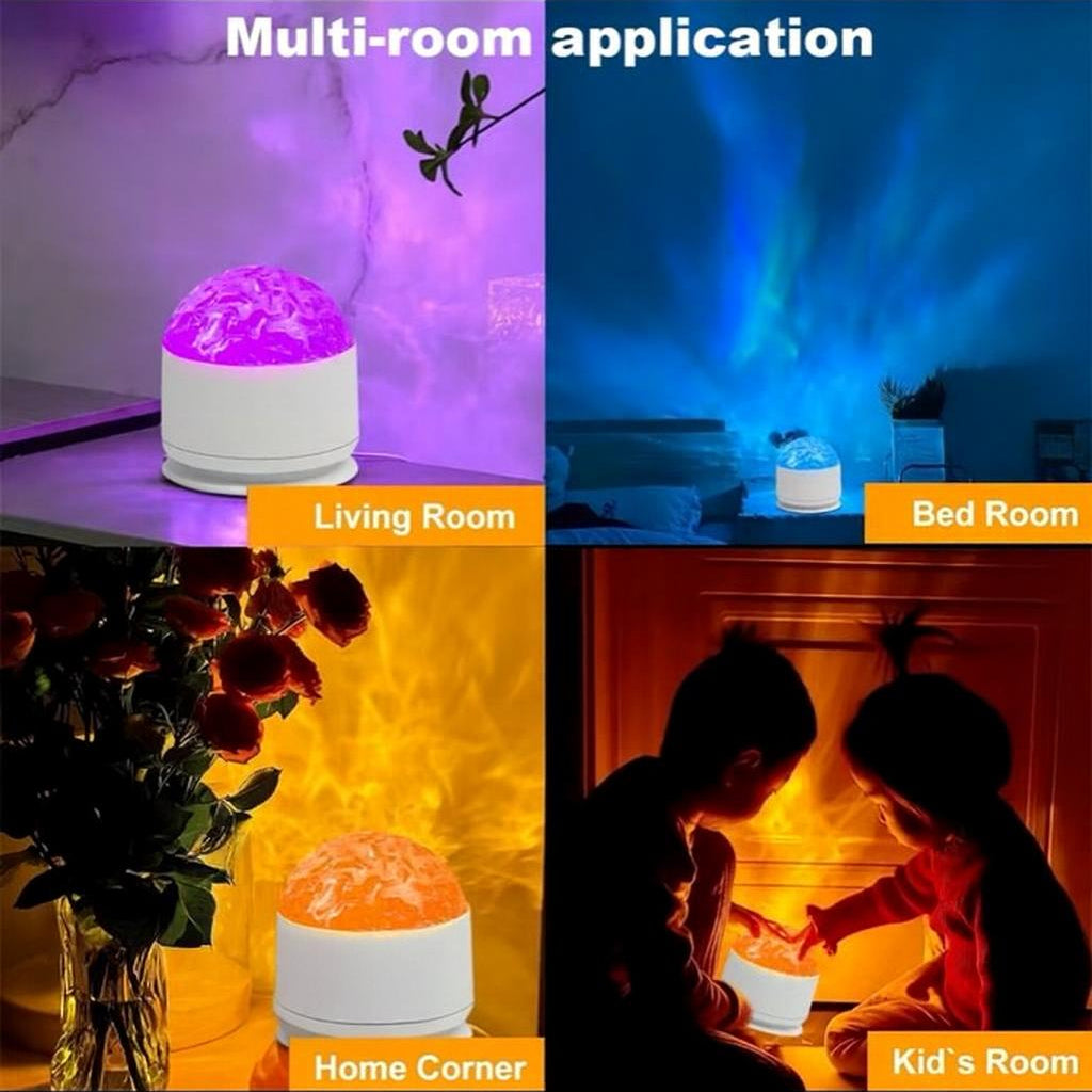 DreamWave Mini - 7 Color Star Projector Light with Music Rhythm